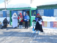 24 апреля всем посёлком Горнореченск провожали Зиму