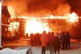 В Талинке сгорели два многоквартирных дома. Объявлен сбор помощи погорельцам.